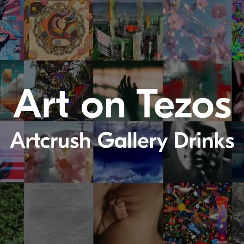 Art on Tezos exhibition co-hosted by Artcrush Gallery and Trilitech!