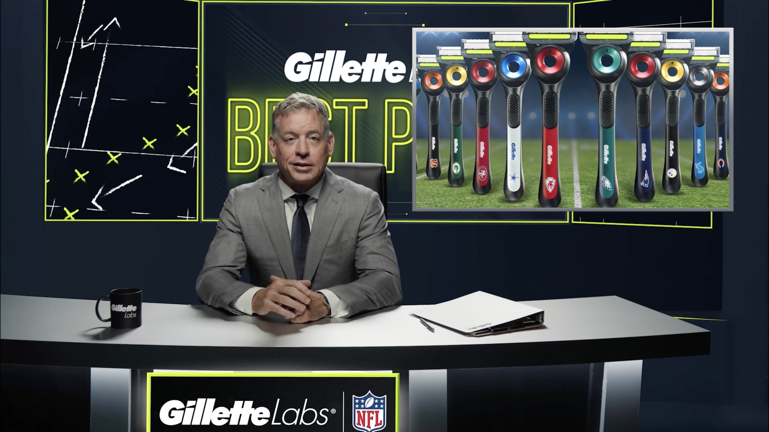 GilletteLabs x NFL | Troy Aikman