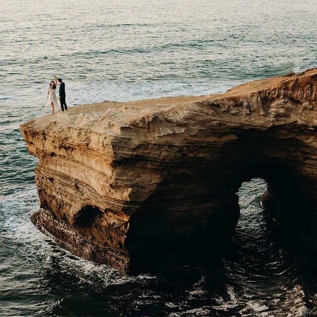 You really know how to make me cry when you give me those ocean eyes 💕✨ Michelle + Bernard&rsquo;s romantic Sunset Cliffs engagement session is live on the blog tonight! Link in bio. These two are such amazing people and sooooo in love! I had so muc