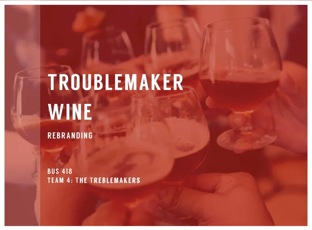 Troublemaker Wines Rebrand