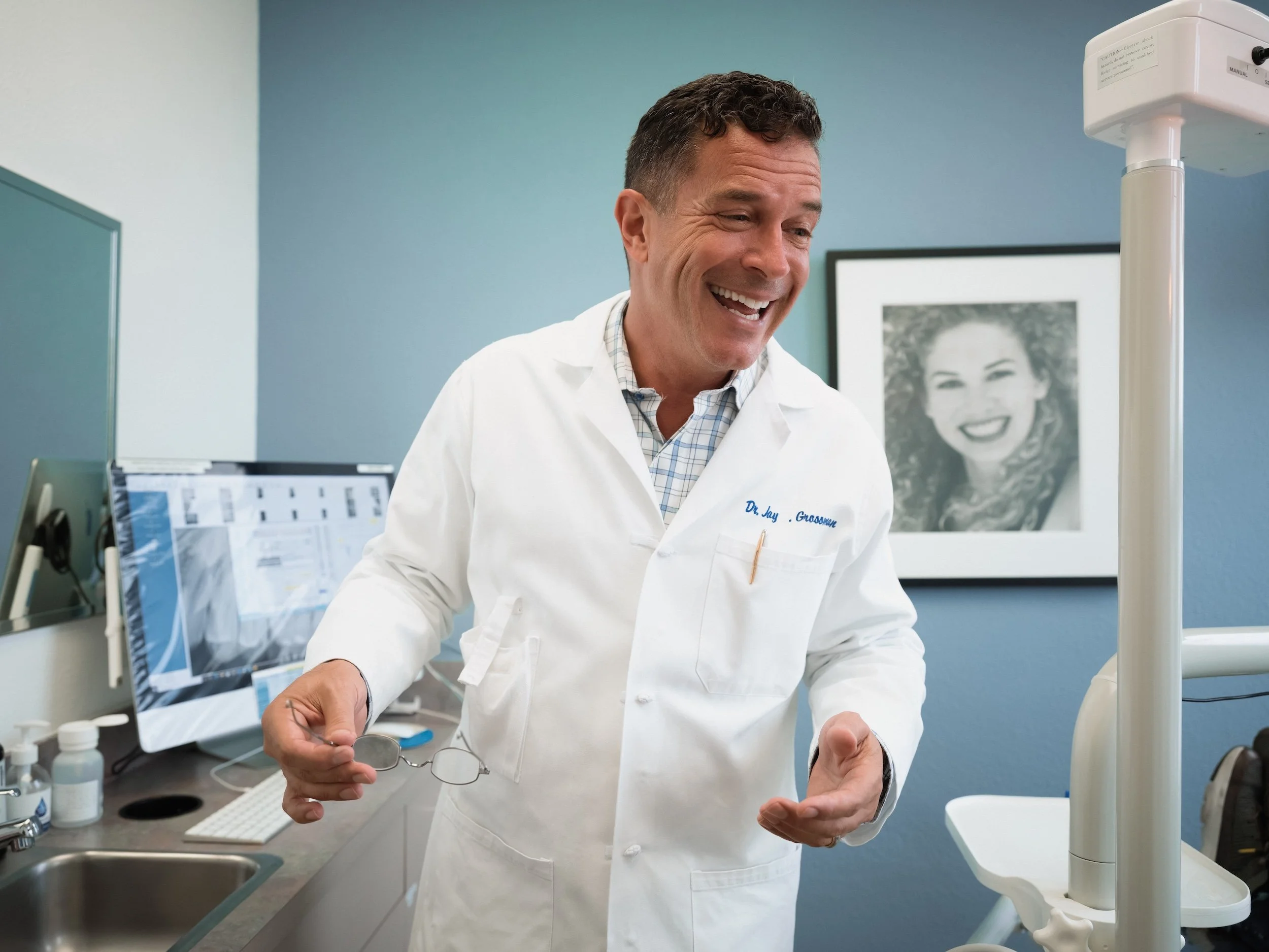 Dr. J in lab coat and laughing copy.jpg