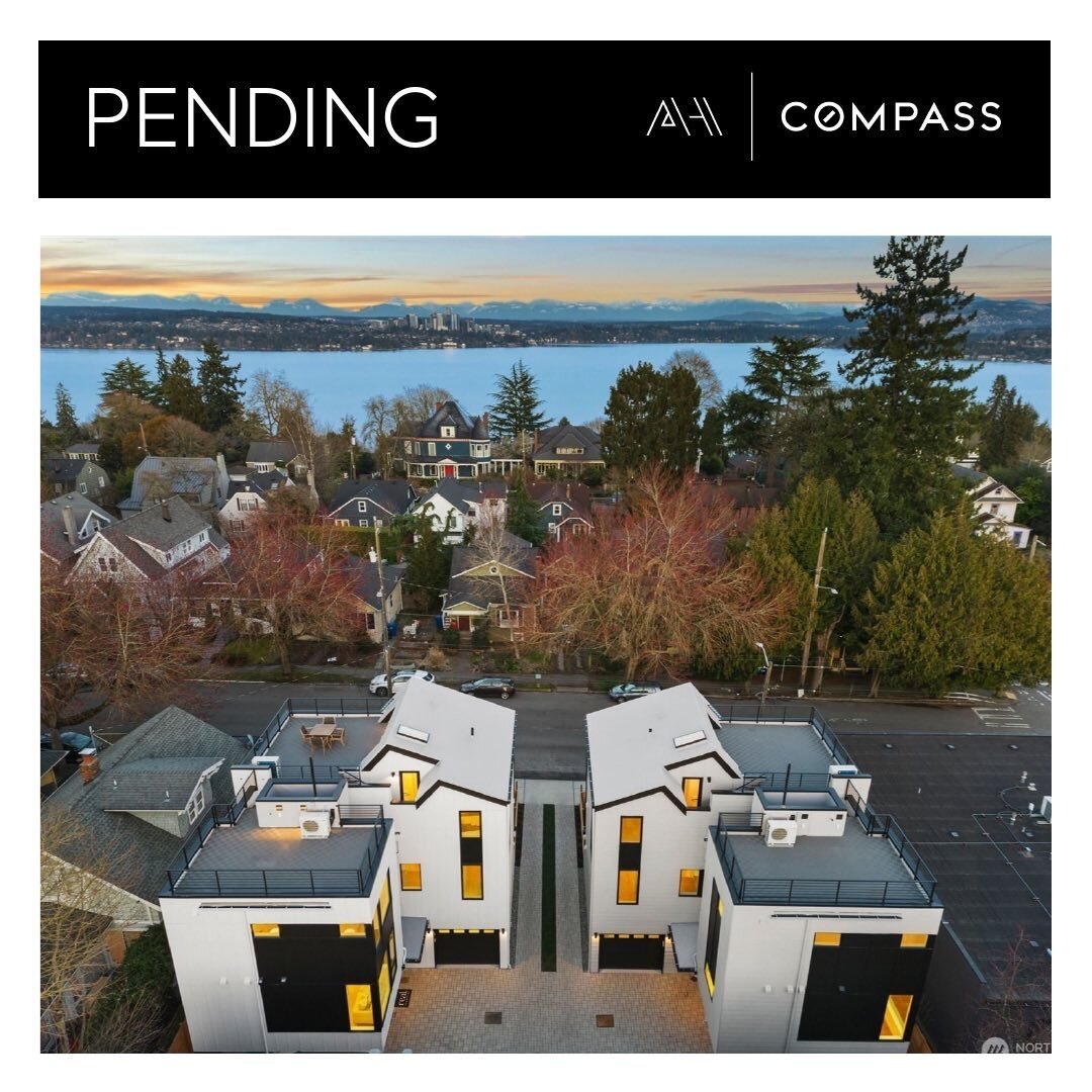 My happy buyer will soon be enjoying 360 degree views from the rooftop of her new townhome at this fabulous new project in Madrona. In this quickly evolving market, you need to know when to hit the gas and move fast as 4 of the 6 homes went pending w