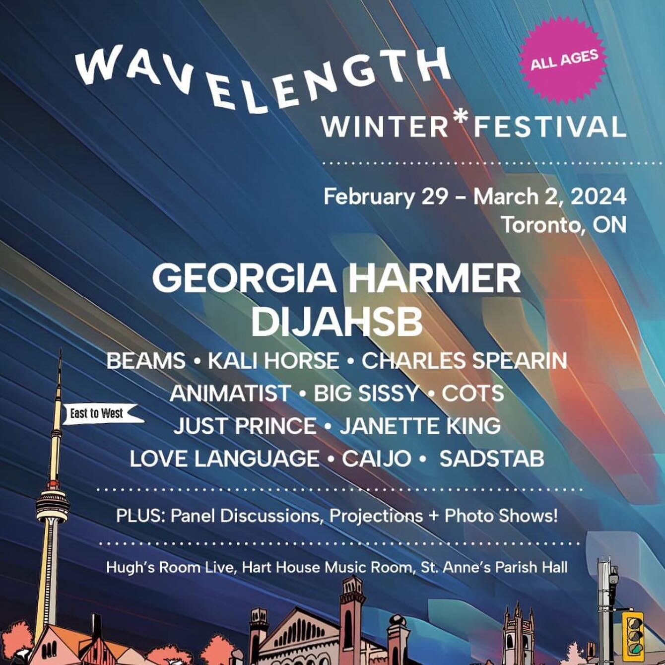 It&rsquo;s that time of the year again! Our friends at @wavelengthmusic annual Winter Festival back for its 24th edition starting *TODAY* Feb 29 until March 2, showcasing three nights of amazing local talent and art. 

The weekend is stacked with pro