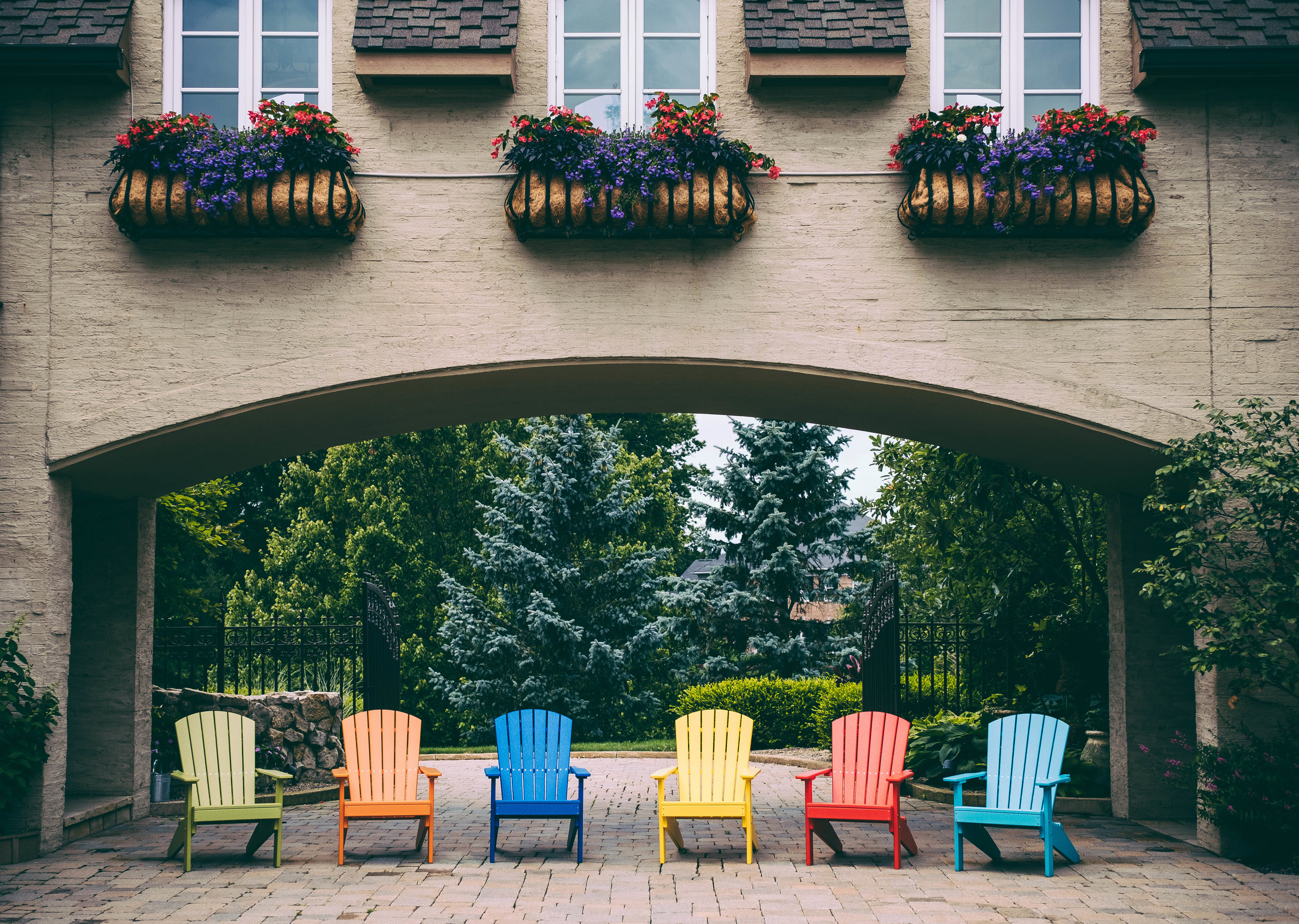 Lakeside Adirondack Chairs (Lime Green, Tangerine, Blue, Yellow, Red, Aruba Blue).jpg
