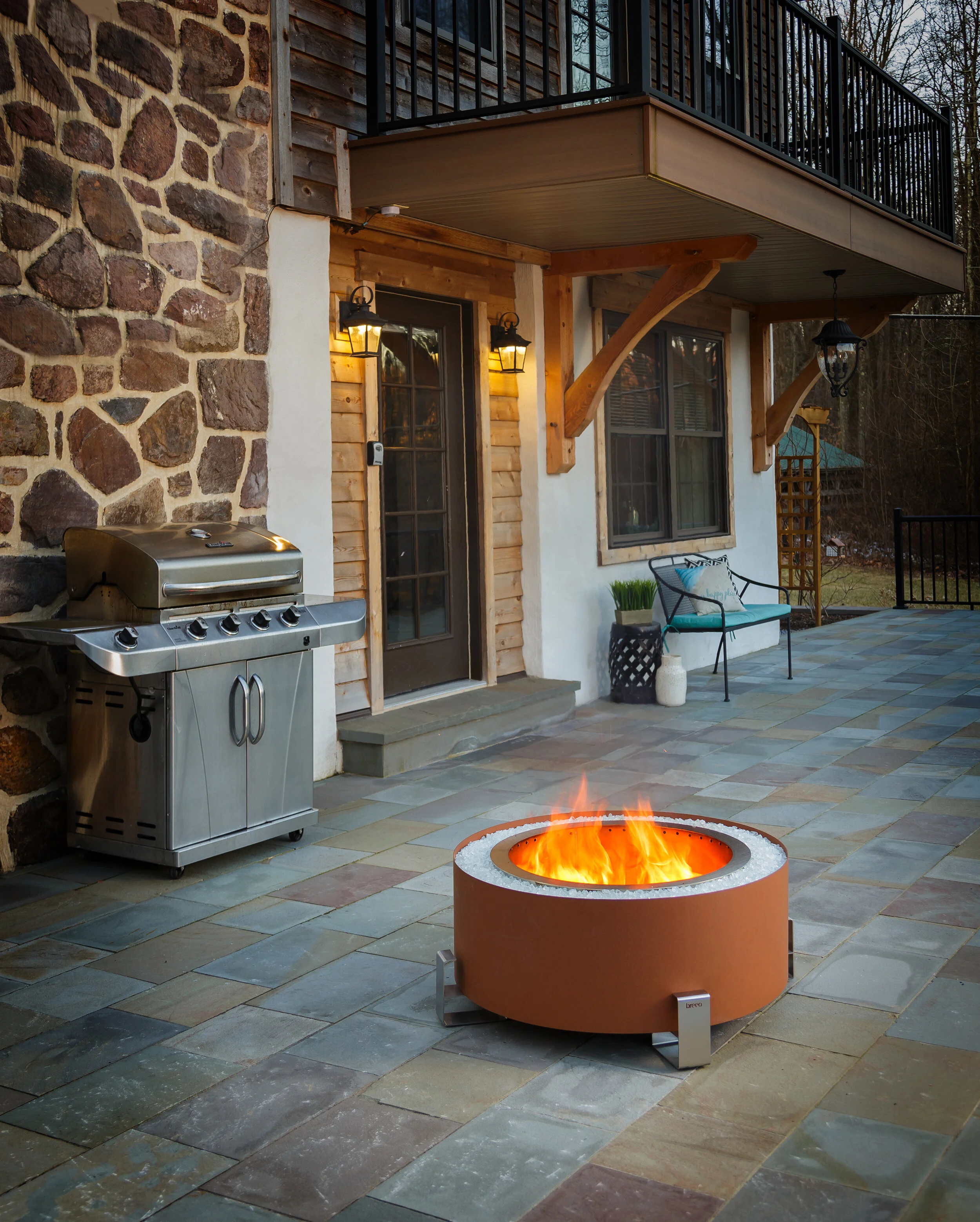 breeo double flame on Breeo Smokeless Patio Fire Pits The Bbq Store The Bbq Store More