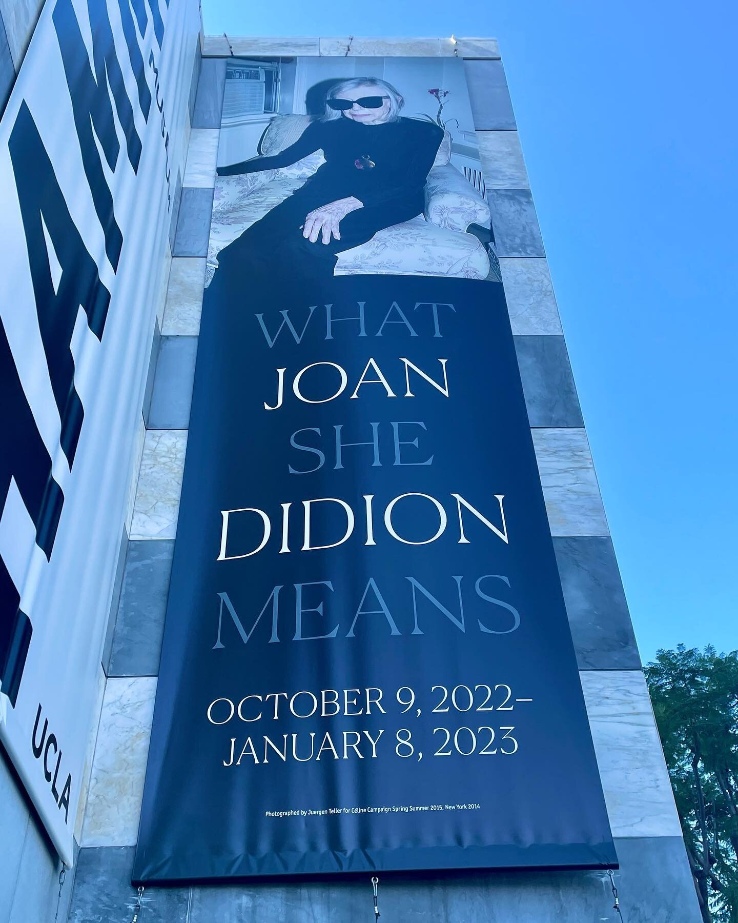 In LA for the day. #losangeles #california #joandidion #hammermuseum