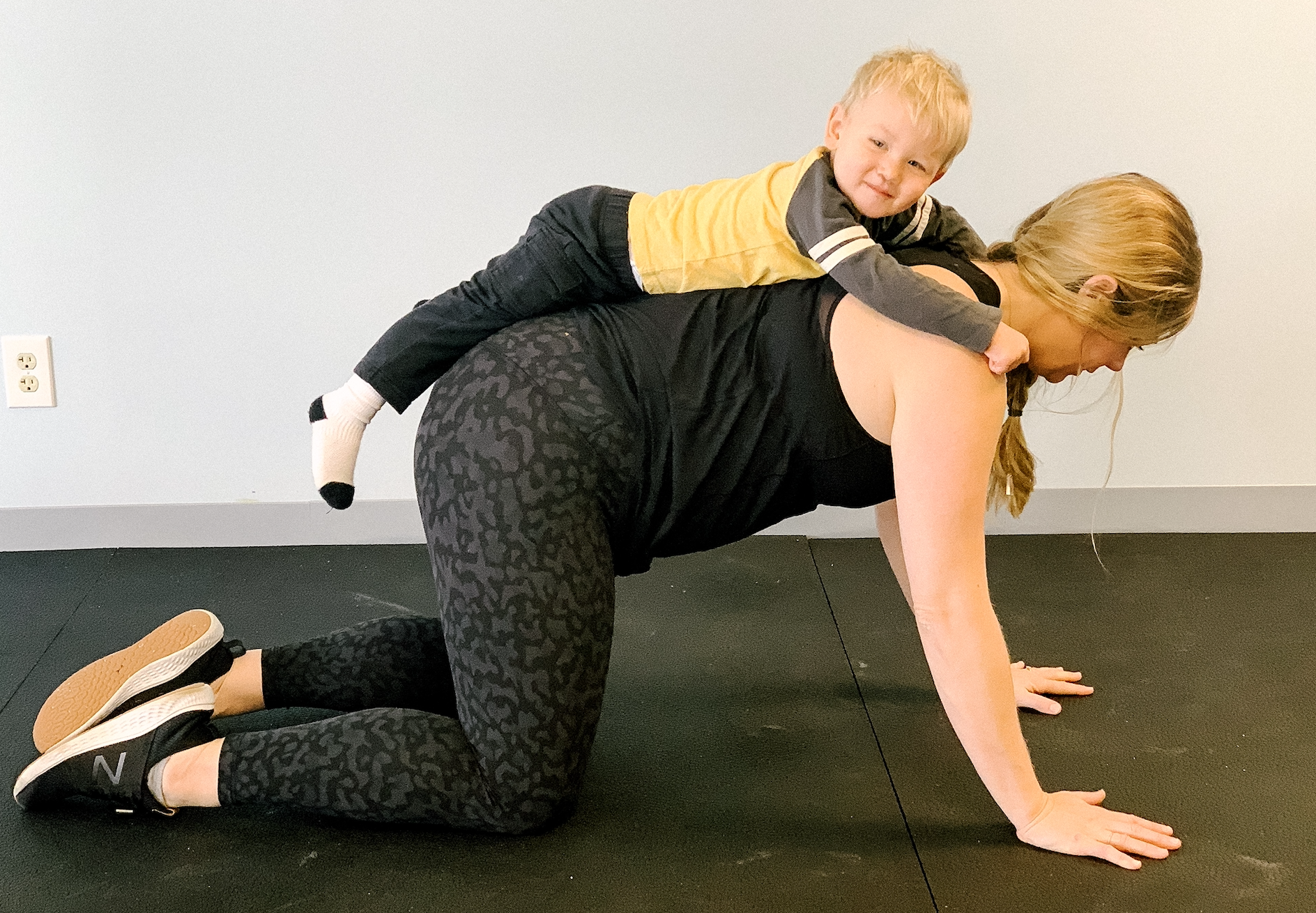 Tips for Working out With a Baby/Toddler at Home