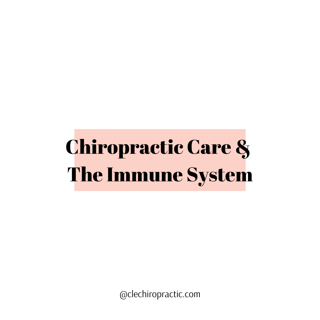 Chiropractic Care + The Immune System