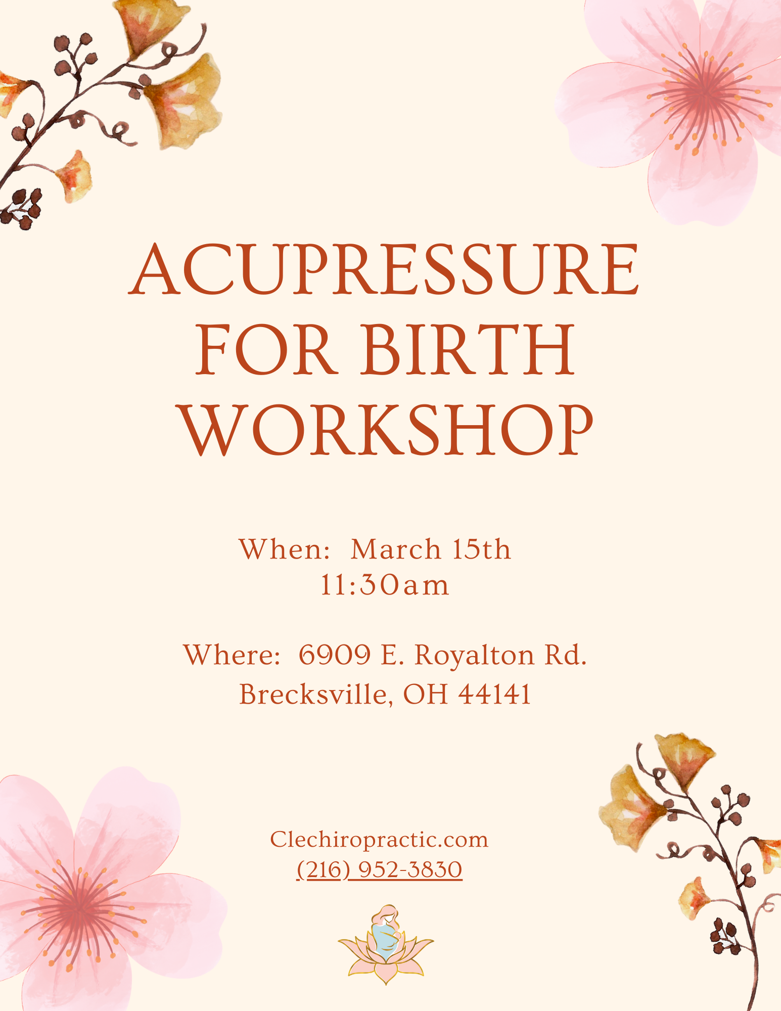 Accupressure for Birth