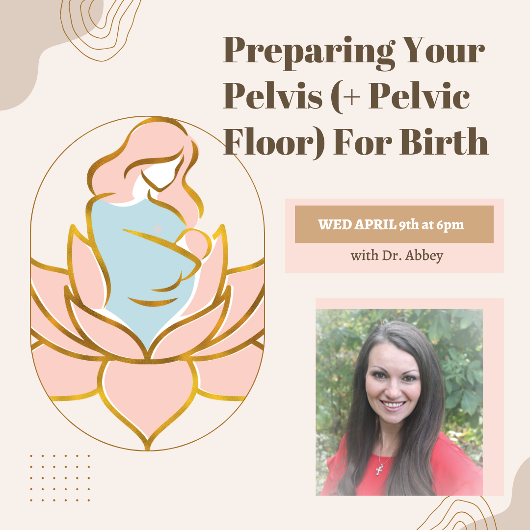 Preparing Your Pelvis + Pelvic Floor For Birth