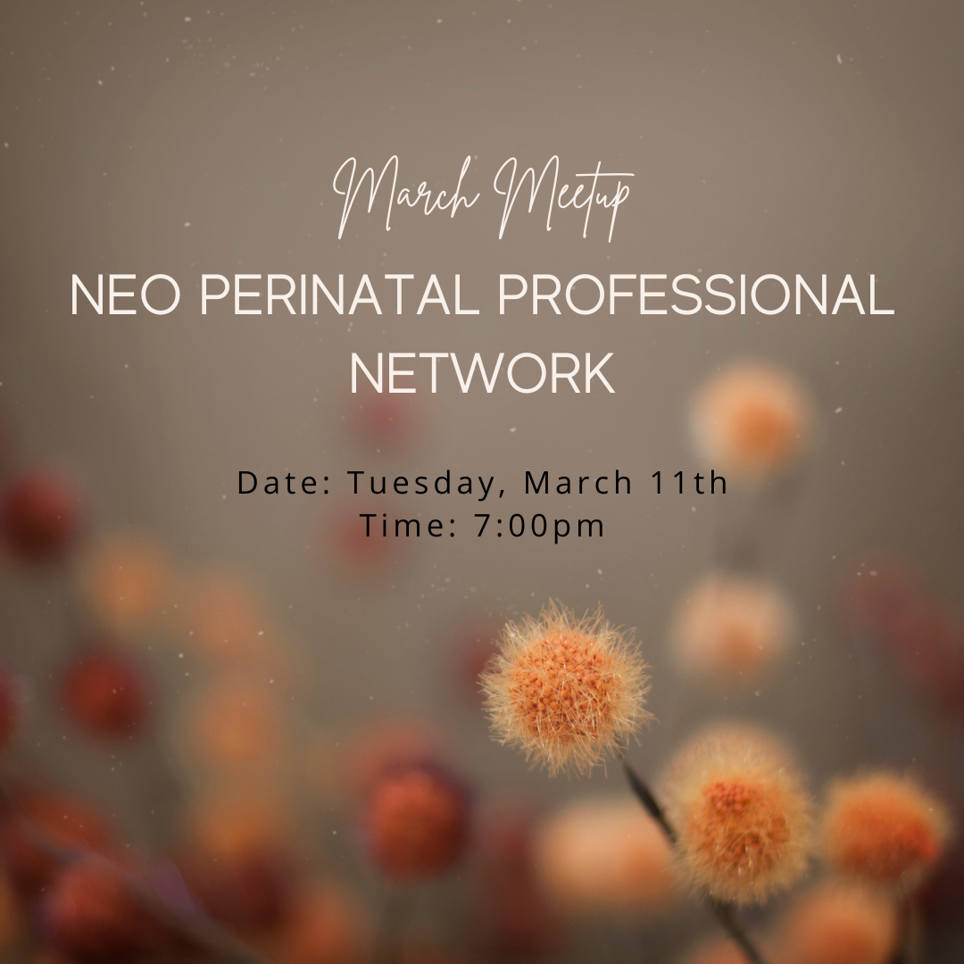 NEO Perinatal Professional Network Meetup