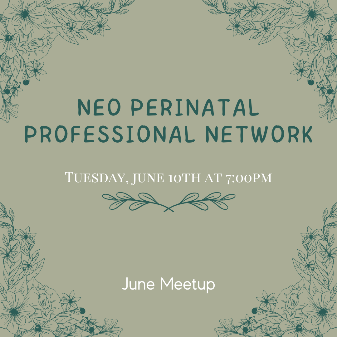 NEO Perinatal Professional Network Meetup