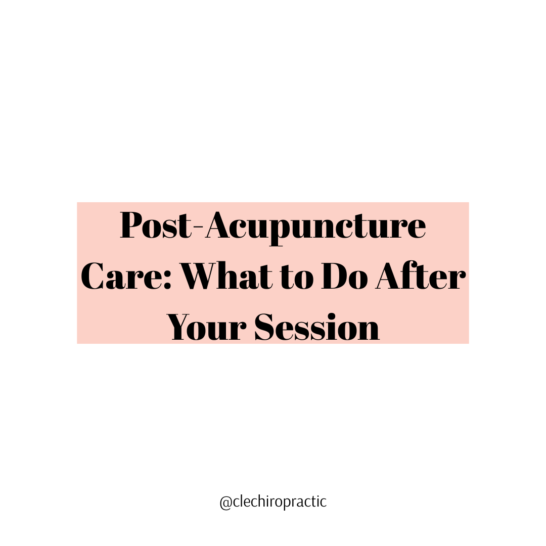 Post-Acupuncture Care: What to Do After Your Session