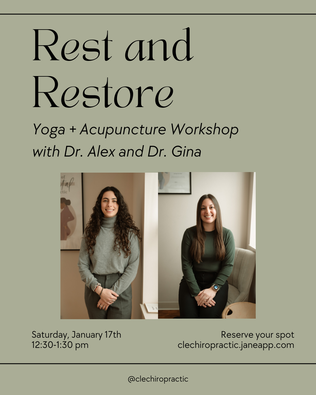 Rest and Restore Workshop