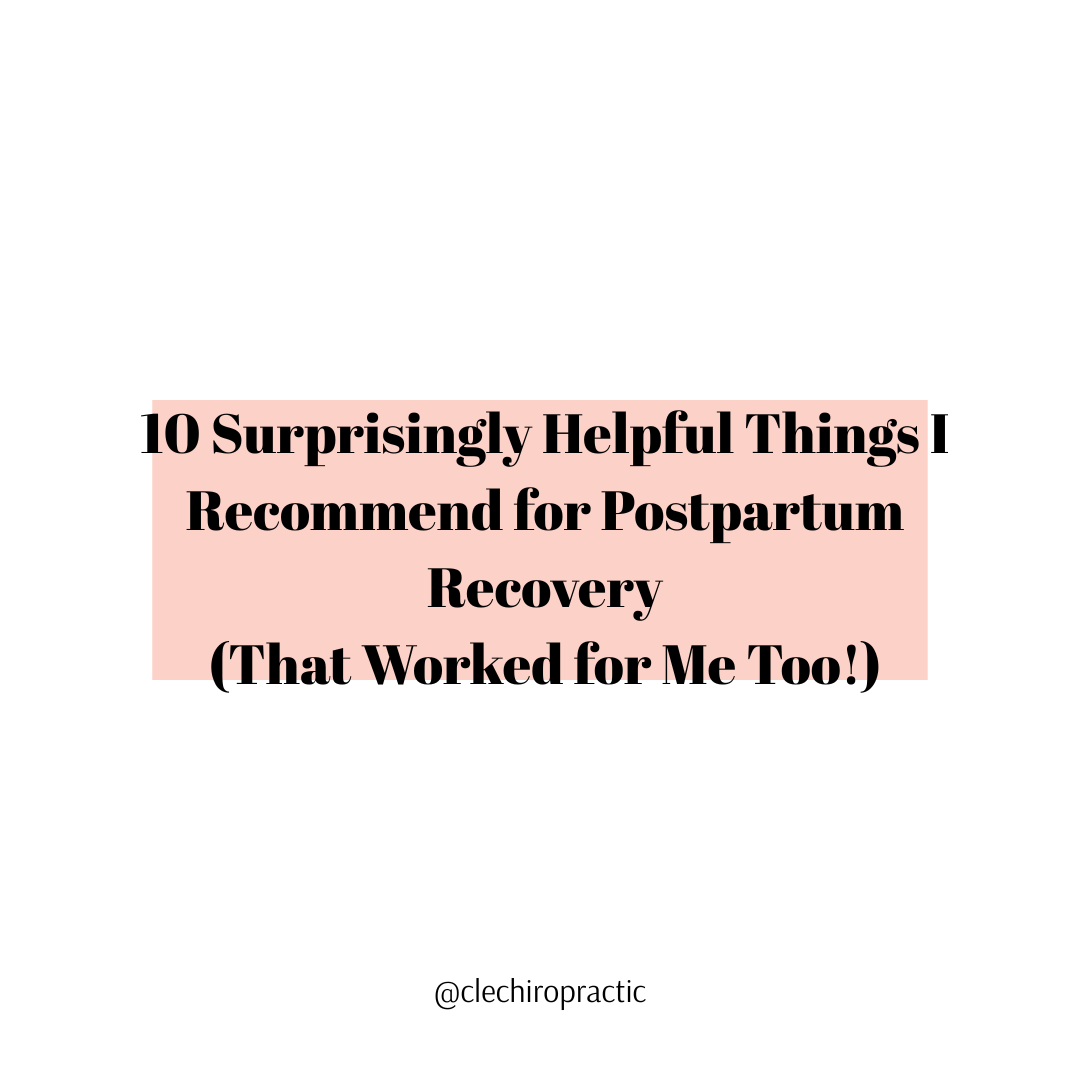 10 Surprisingly Helpful Things I Recommend for Postpartum Recovery (That Worked for Me Too!)