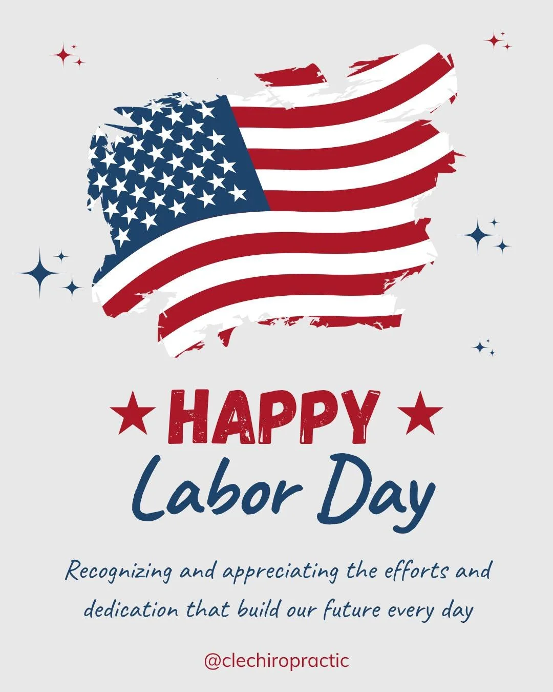 ❤️💙**Happy Labor Day!**💙❤️

Today is a little reminder that rest is productive, too!

Whether you&rsquo;re spending the day with family and friends, getting outside, enjoying the last bit of summer, working hard, or simply taking a much-needed day 