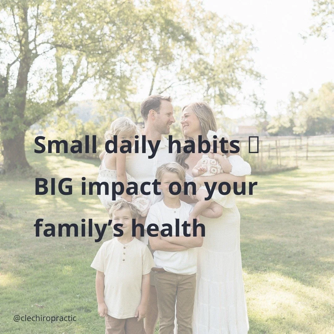 When it comes to keeping our families healthy, it can feel like there is ALWAYS something else we should be doing... buying better food, taking the right supplements, exercising more, reducing screens, getting everyone to bed earlier, drinking more w