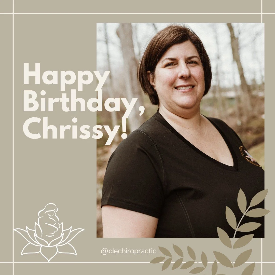 Join us in wishing Chrissy a very happy birthday! 🎂🎉

We are grateful for the wonderful care you provide for our patients! ❤️
.
.
.
.
.
.
216-952-3830
clechiropractic.com
@clechiropractic.com