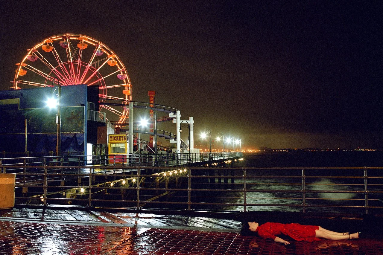 Ferris Wheel (High Fashion Crime Scenes), 2004, Inkjet archival print, Mounted on aluminum, 24” (H) x 36” (W) Edition of 5, 44” (H) x 66” (W) Edition of 5, 60” (H) x 90” (W) Edition of 5