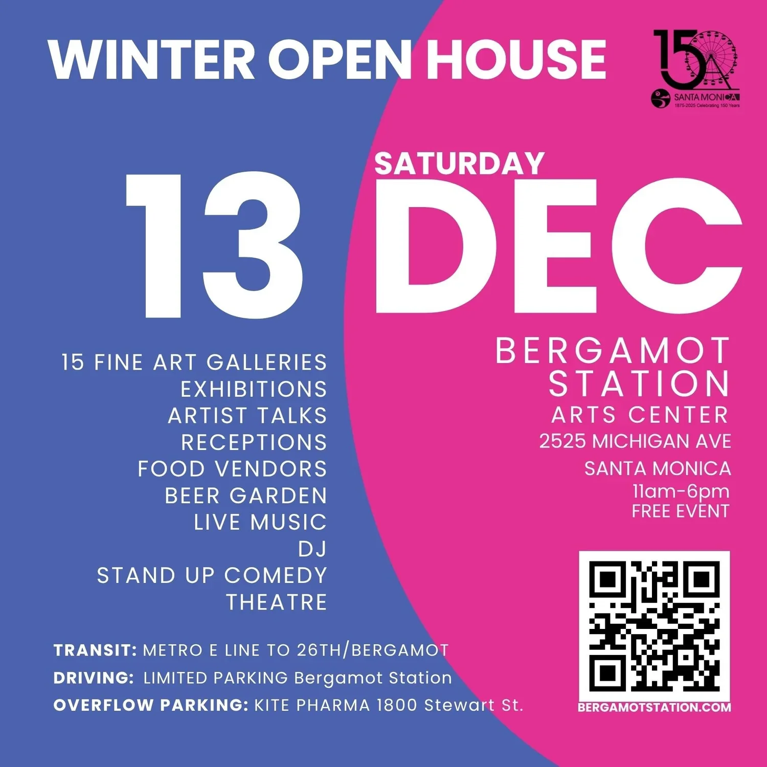 Bergamot Station Winter Open House