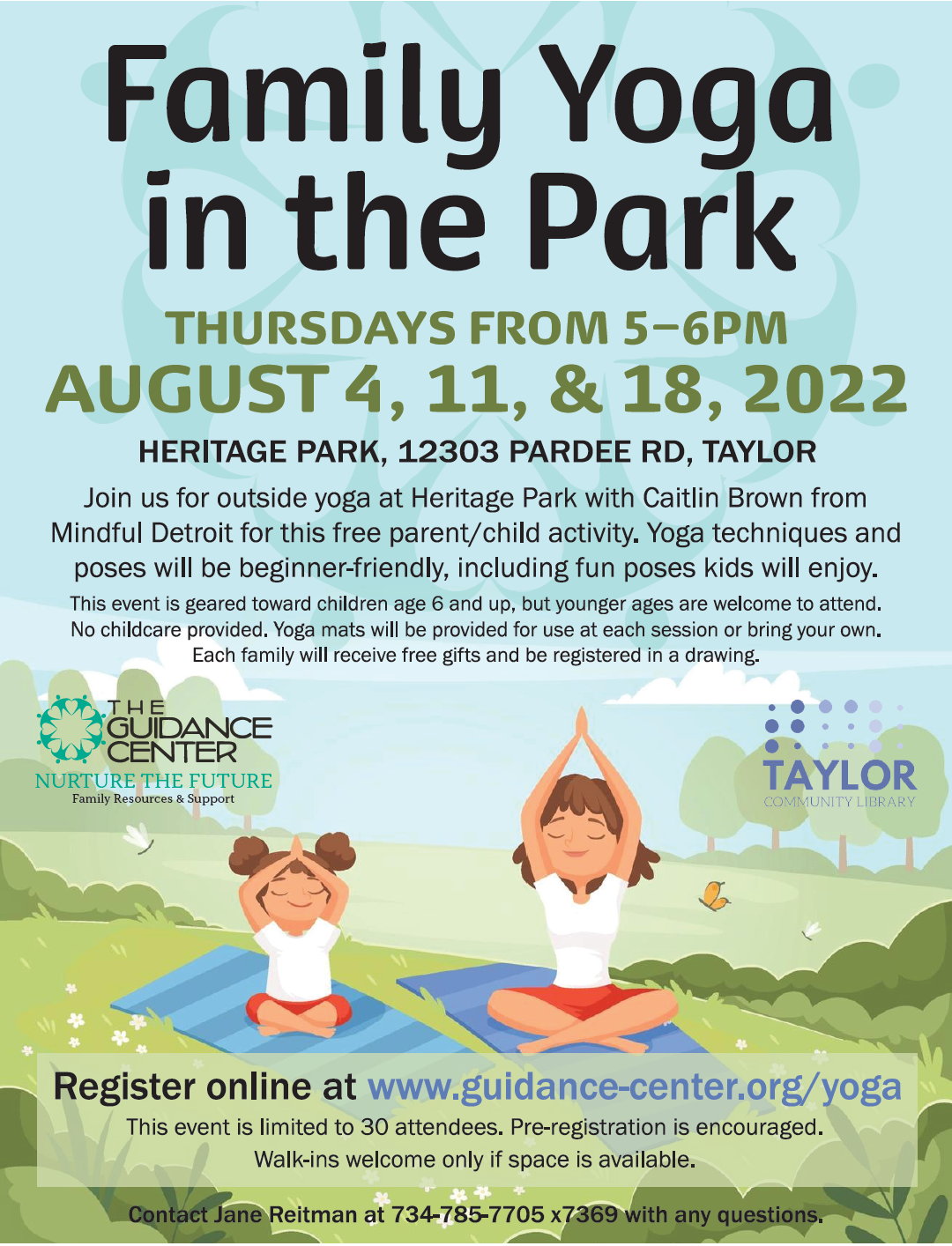 Family Yoga in the Park