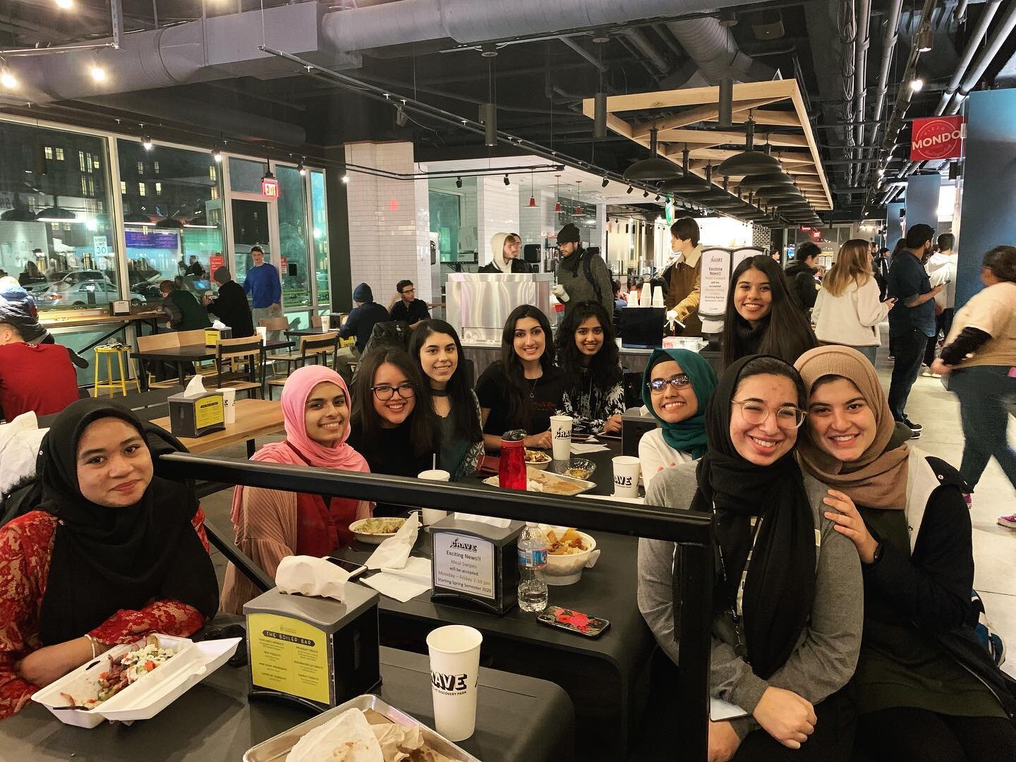 Although we are no longer on campus, alhamdulilah we were able to come together to enjoy one last girls night. We hope everyone has a great spring break and stays safe for the rest of the semester.