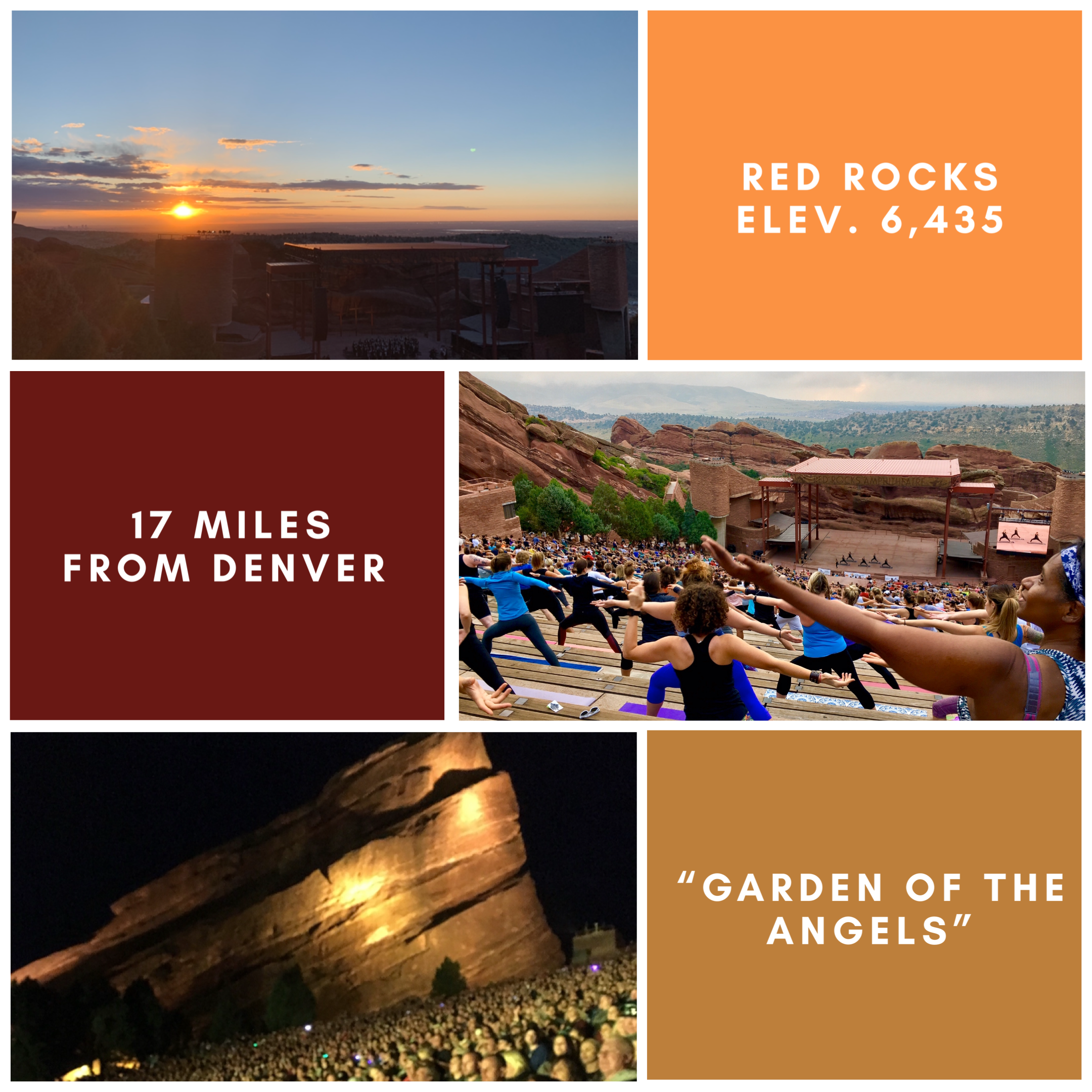Red Rocks: 17 Miles from Denver — West + Main