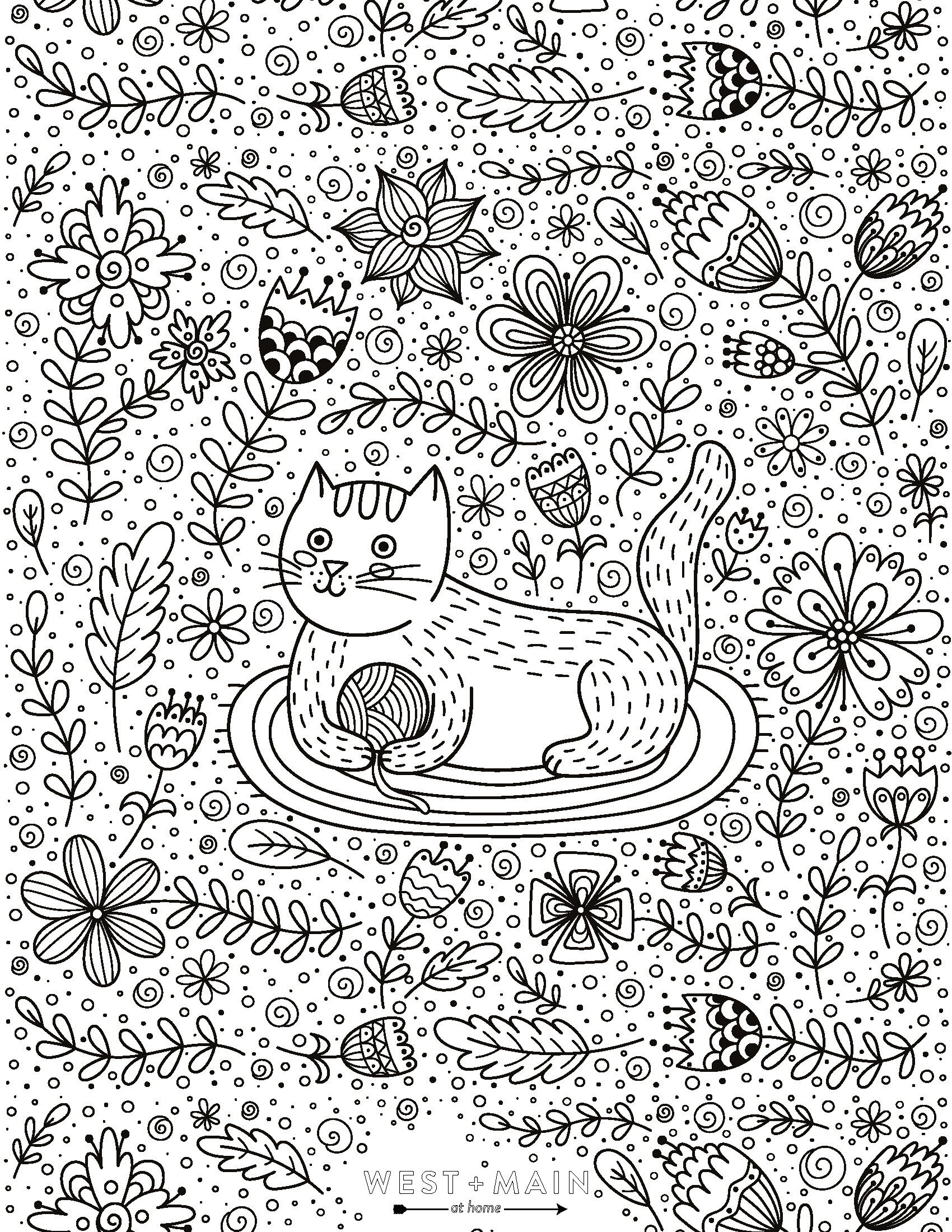 Stay Home + Color Download NEW West + Main Coloring Sheets to ...