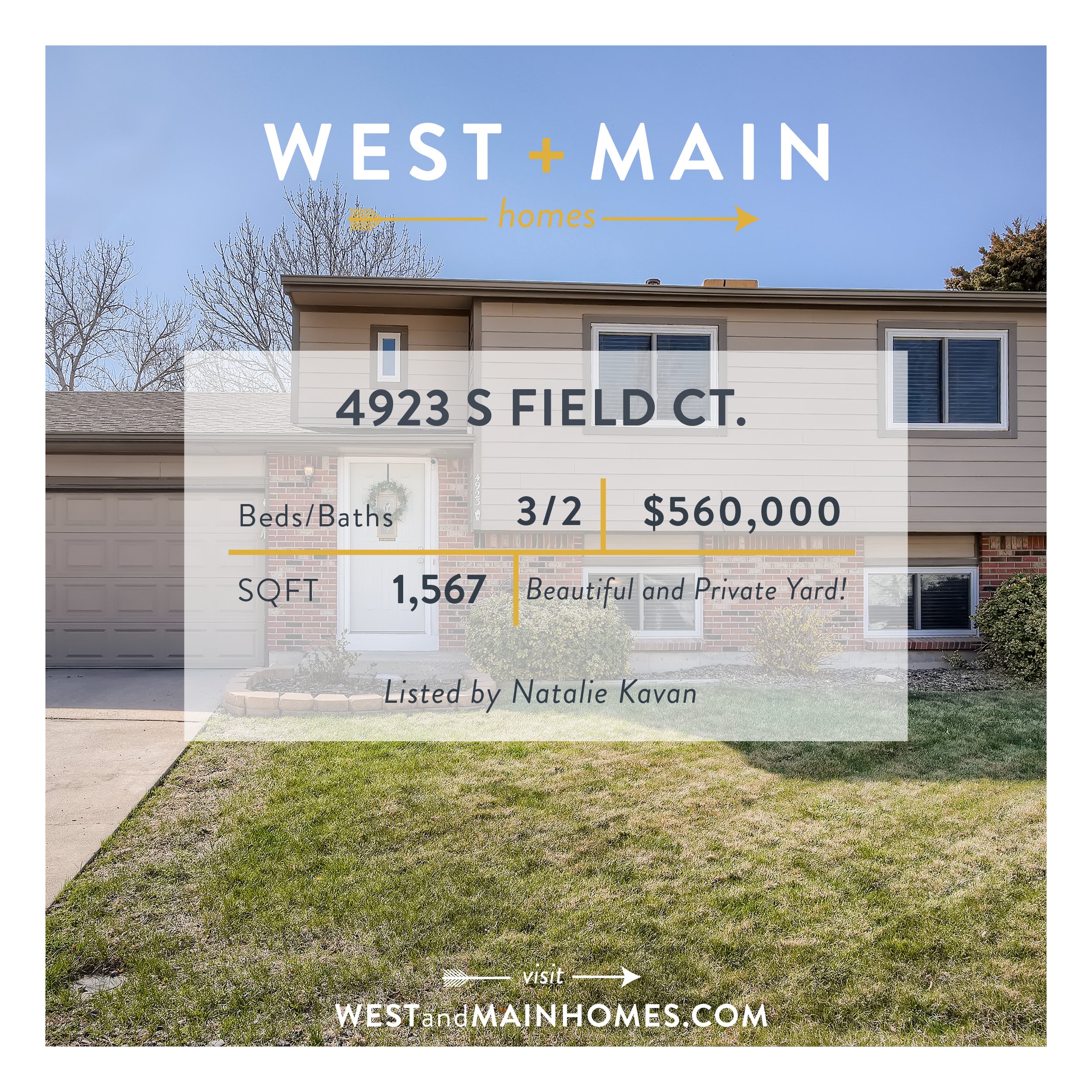 Just Listed: Beautiful and Private Fenced Back Yard in Glenbrook