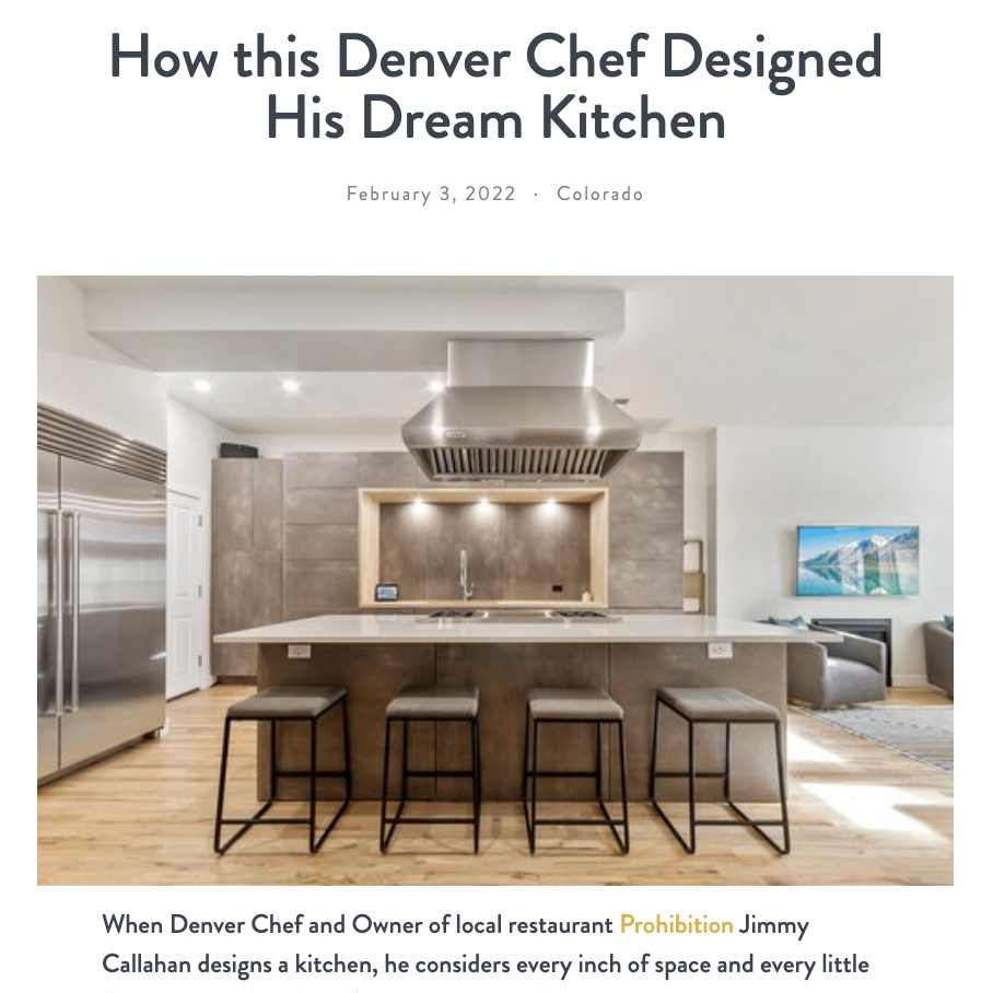 How this Denver Chef Designed His Dream Kitchen