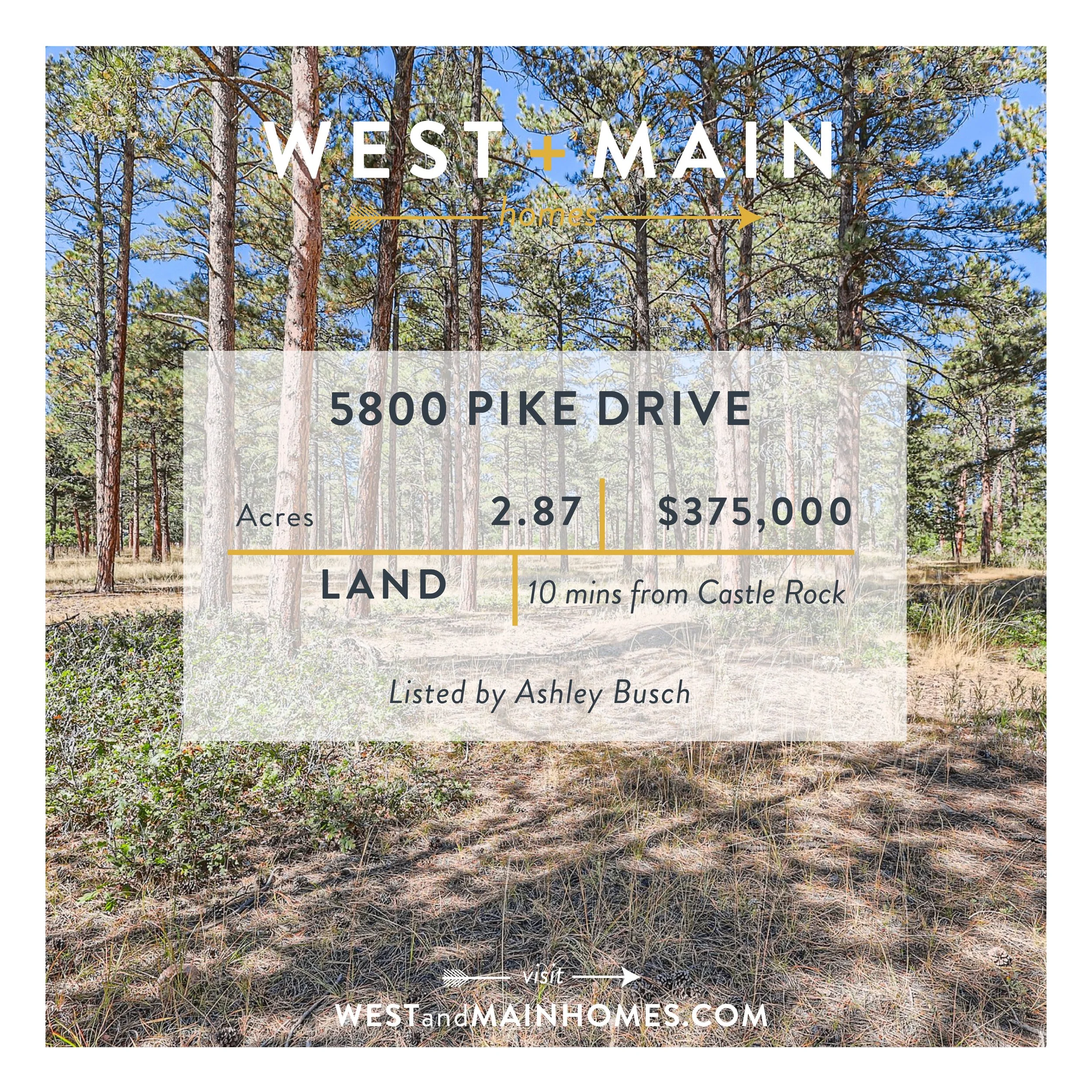 Just Listed: Unique 2.87 acre lot located in Larkspur!