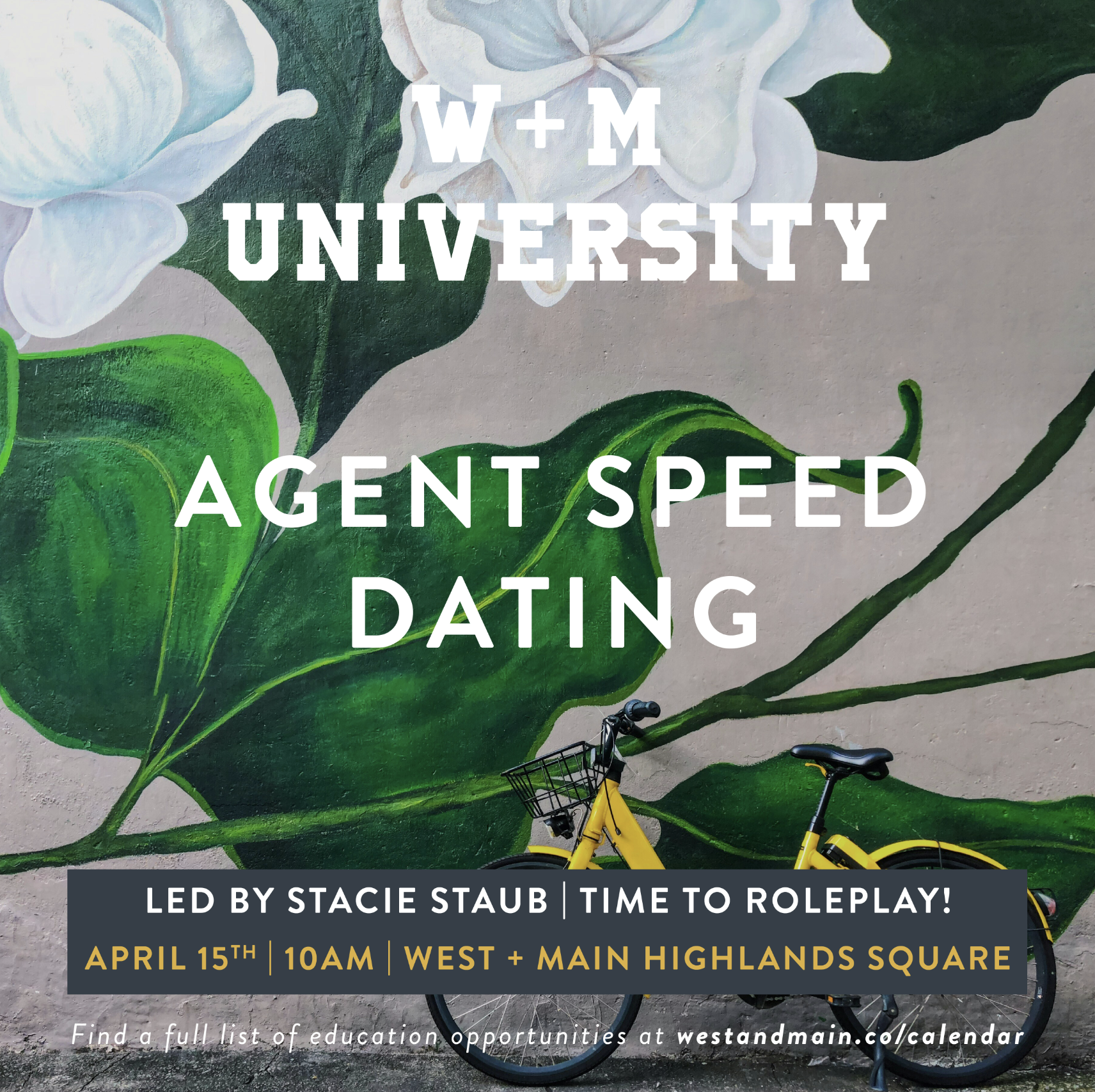 Agent Speed Dating | West + Main University