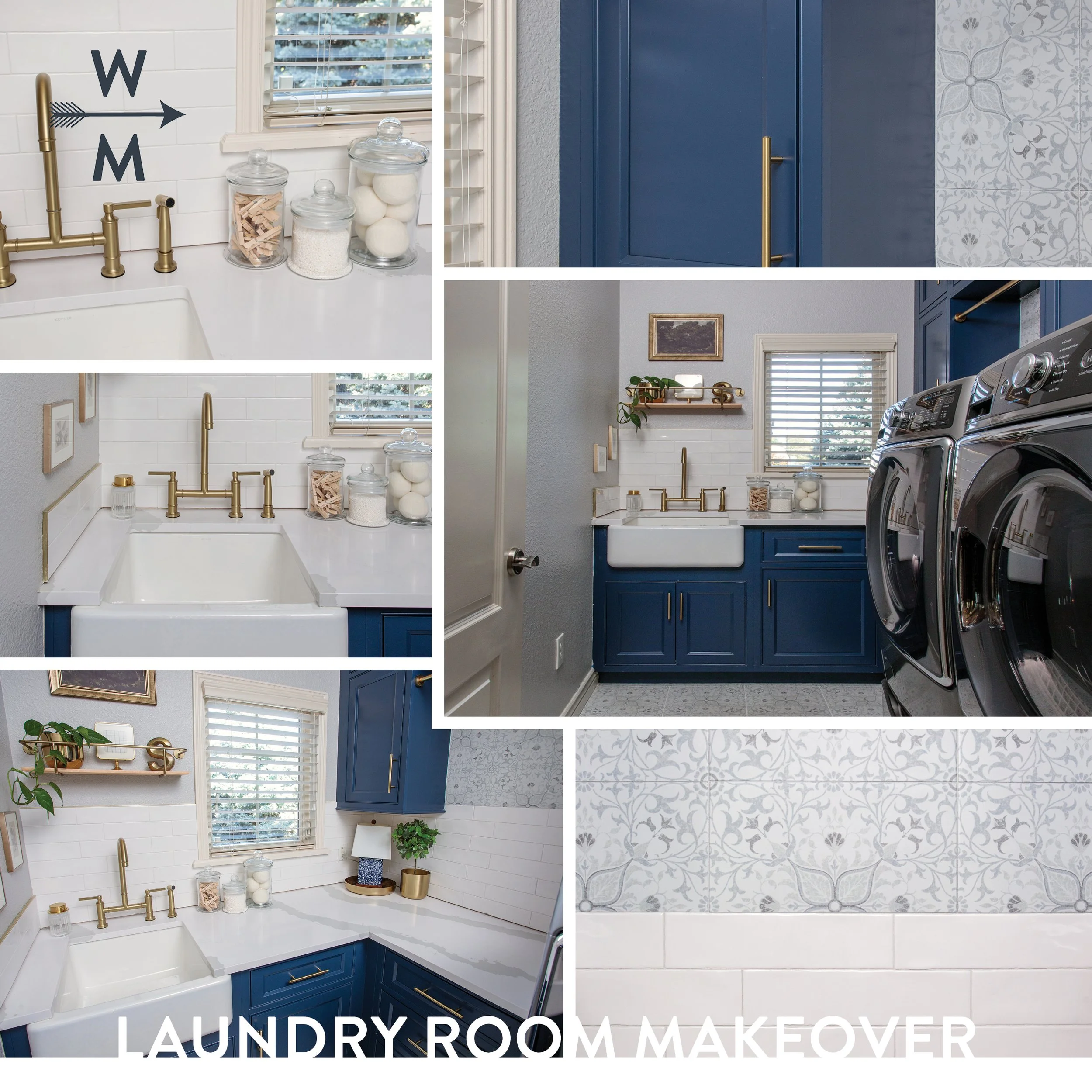 As Featured in West + Main Home Magazine: Laundry Room Makeover — West ...