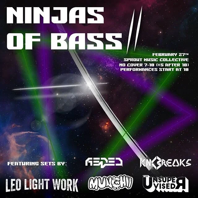 So psyched to be playing with my fellow Class of 808 Ninjas at the Ninjas of Bass show tomorrow night! .
.
.
#knobreaks #producerdojo #classof808 #headbangers dubstep bassmusic #producer #dj #illgates #dojofam