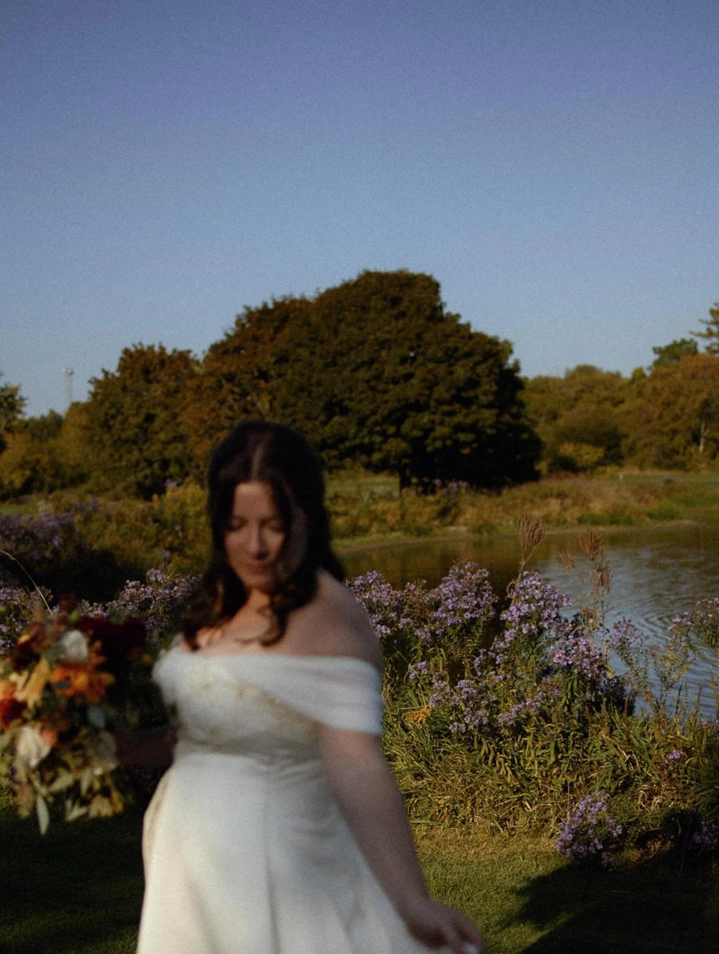 Kelsey &amp; Emerson 
Film &amp; Digital, wedding at @themillcobourg lots of light rays &amp; flowers