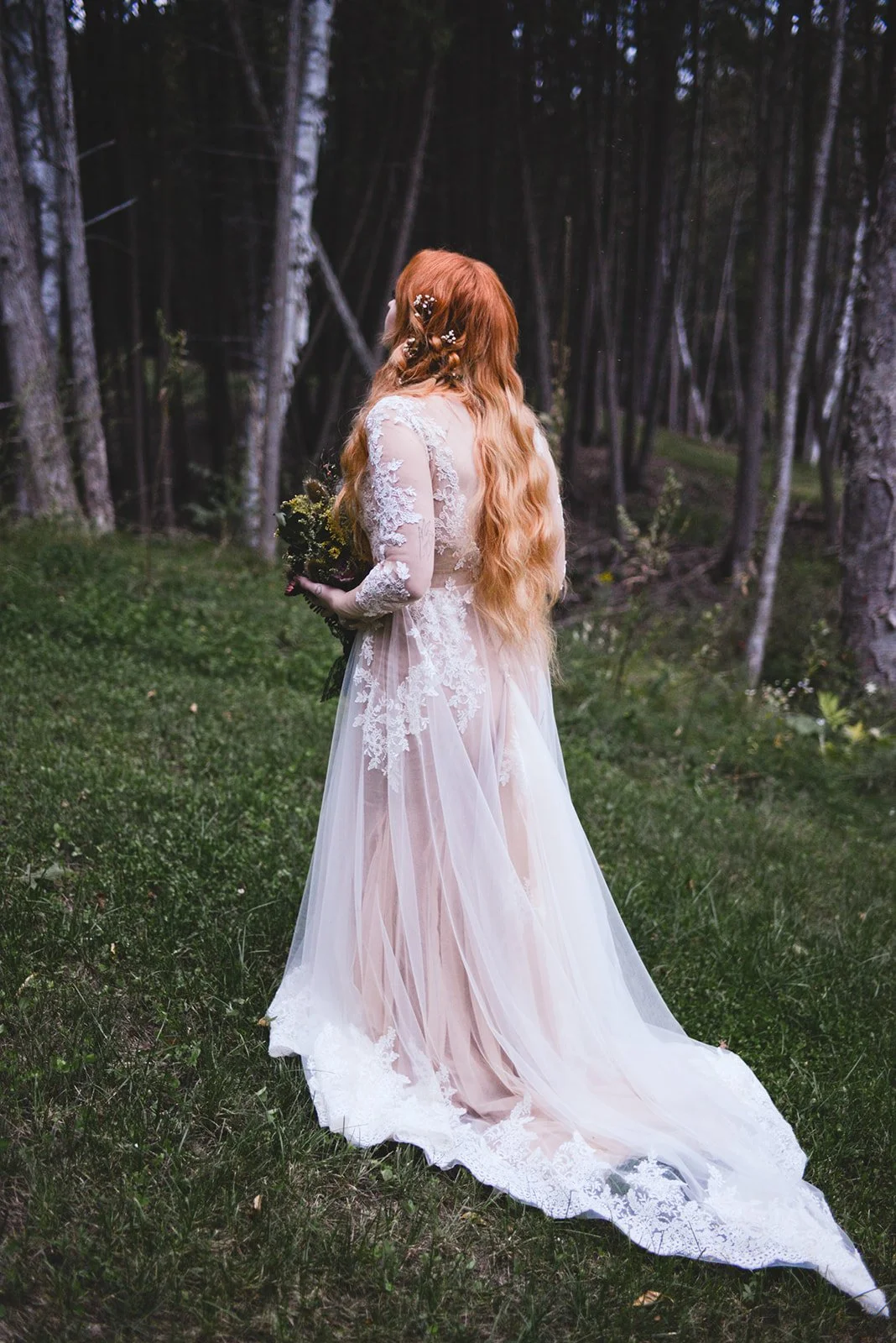 bride at whispering springs