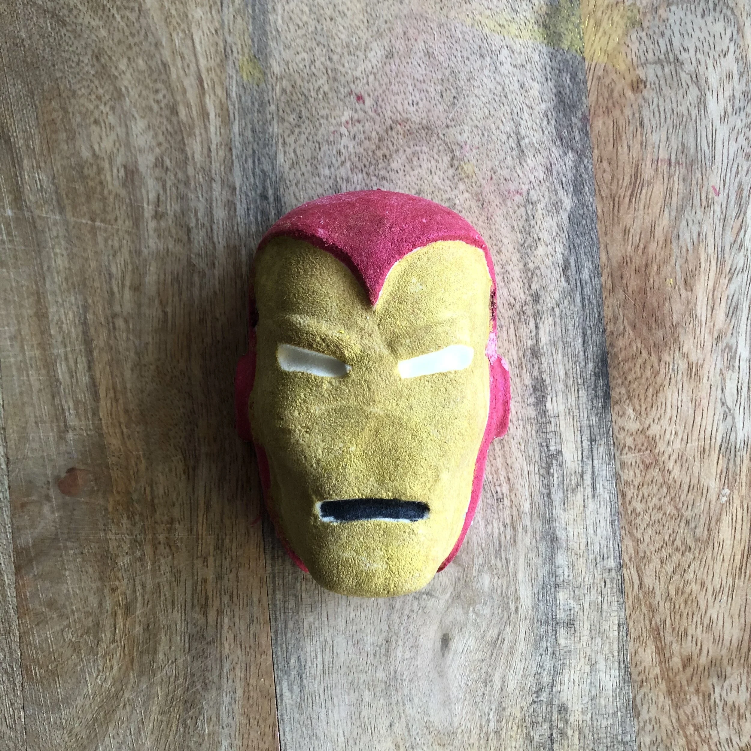 Iron Man Bath Bomb - SURPRISE TOY INSIDE!!!
