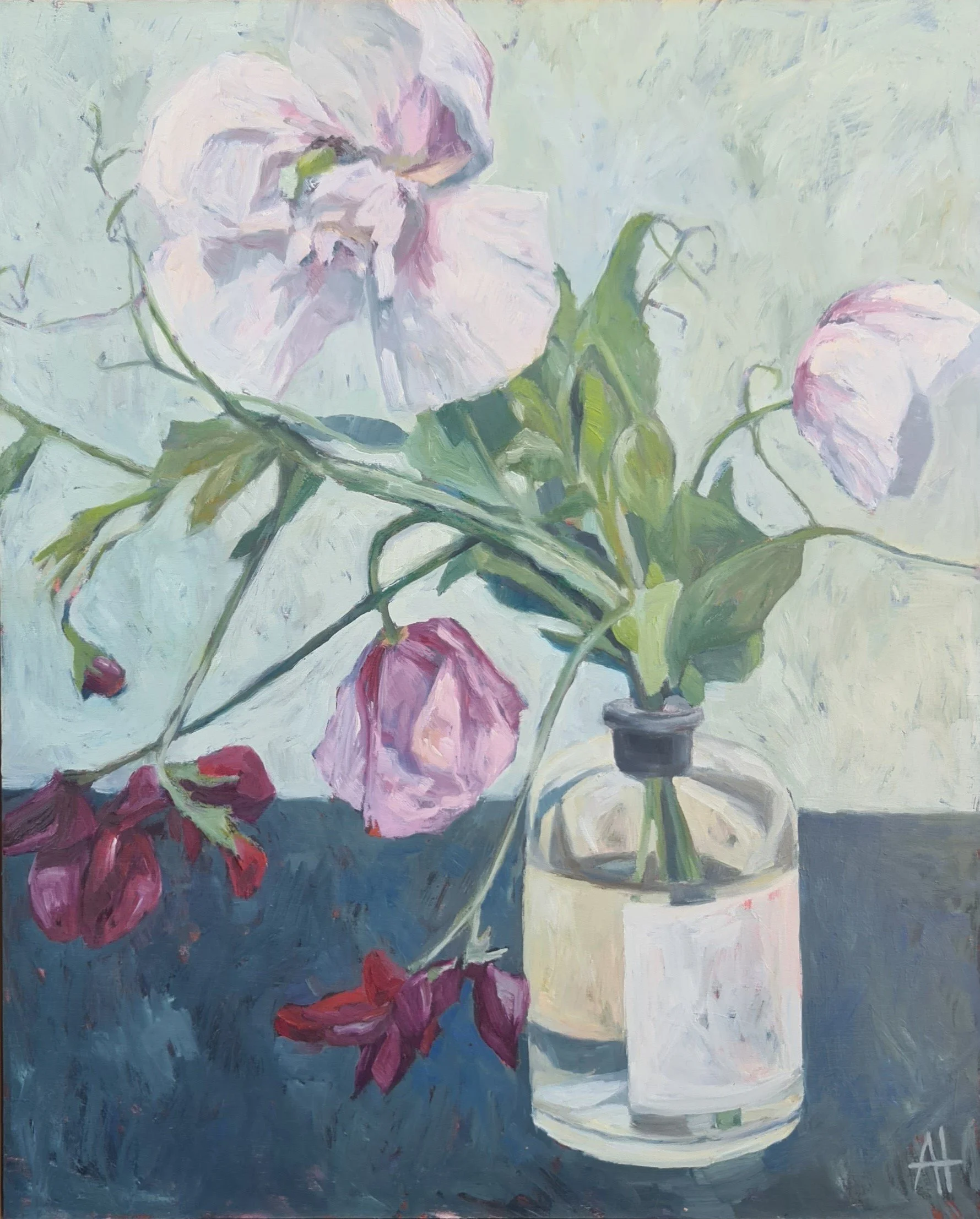 Garden pickings, peony poppies.jpg
