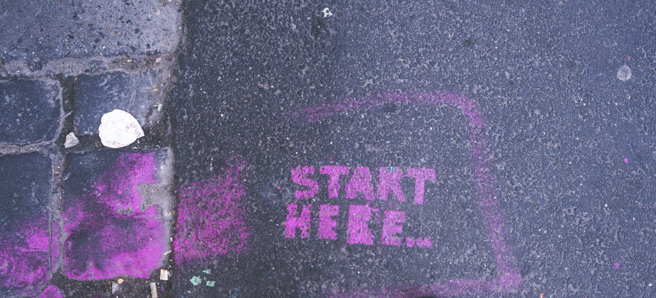 start where you are...