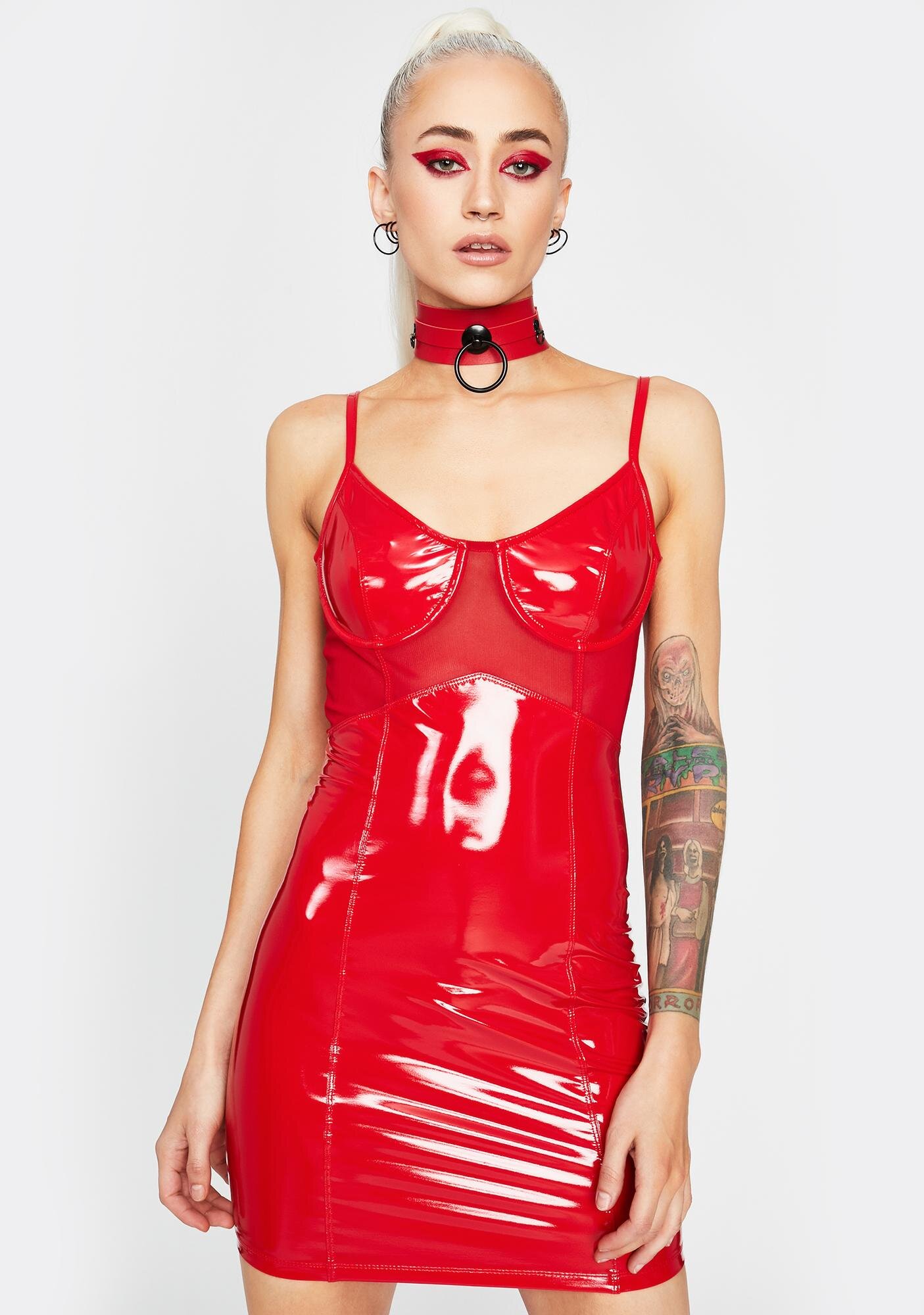 HOROSCOPEZ On Your Radar Vinyl Dress.jpg