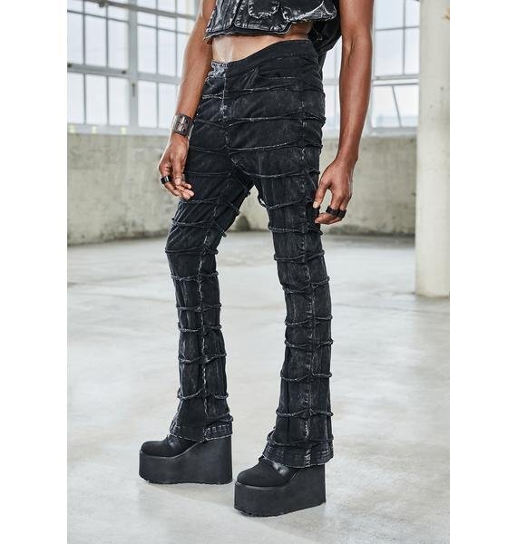 BASSLINE DISTRESSED PATCHWORK PANTS.jpg