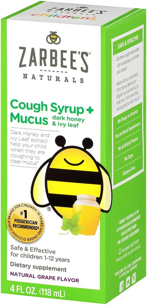 Zarbees Honey Cough Syrup