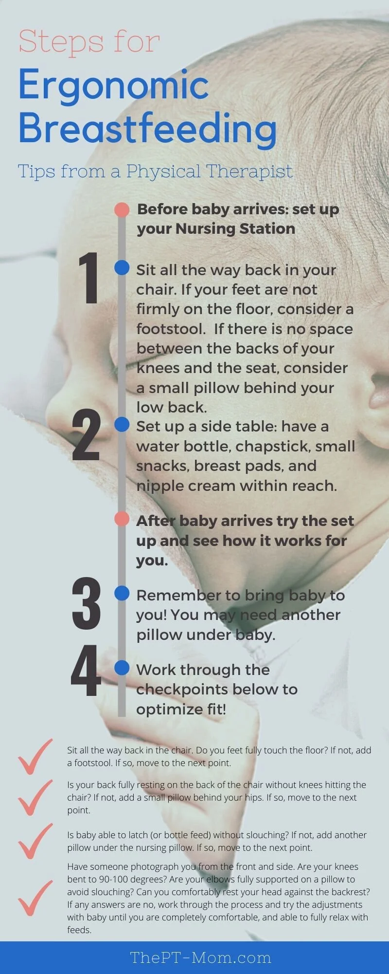 ergonomic breastfeeding chair