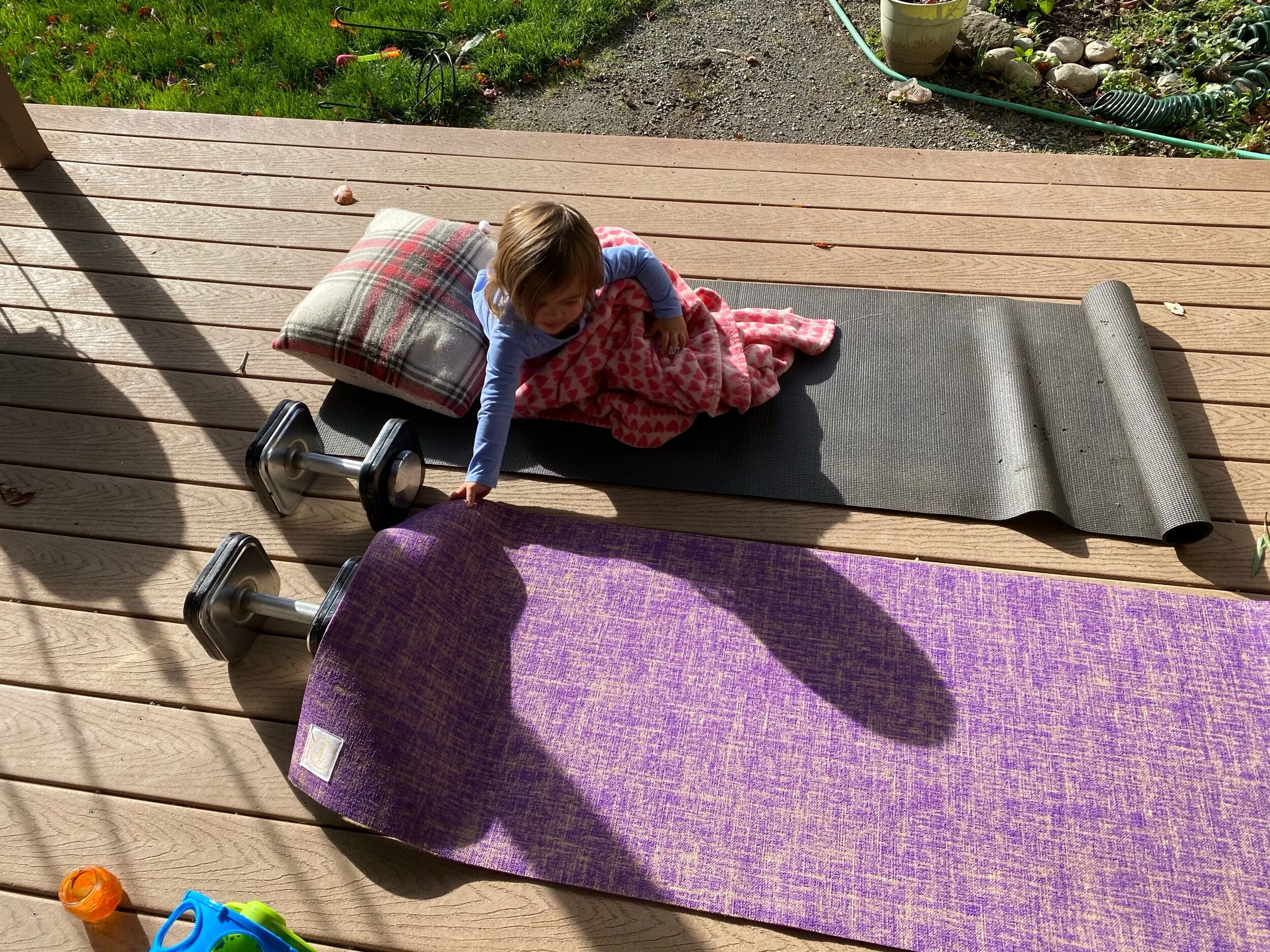 Weighted Backyard Workout: BabyweightFIT