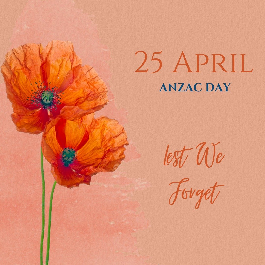 At the going down of the sun and in the morning, we will remember them. 
Lest We Forget.

 SHAC is closed today, but will be open again tomorrow at 9am.