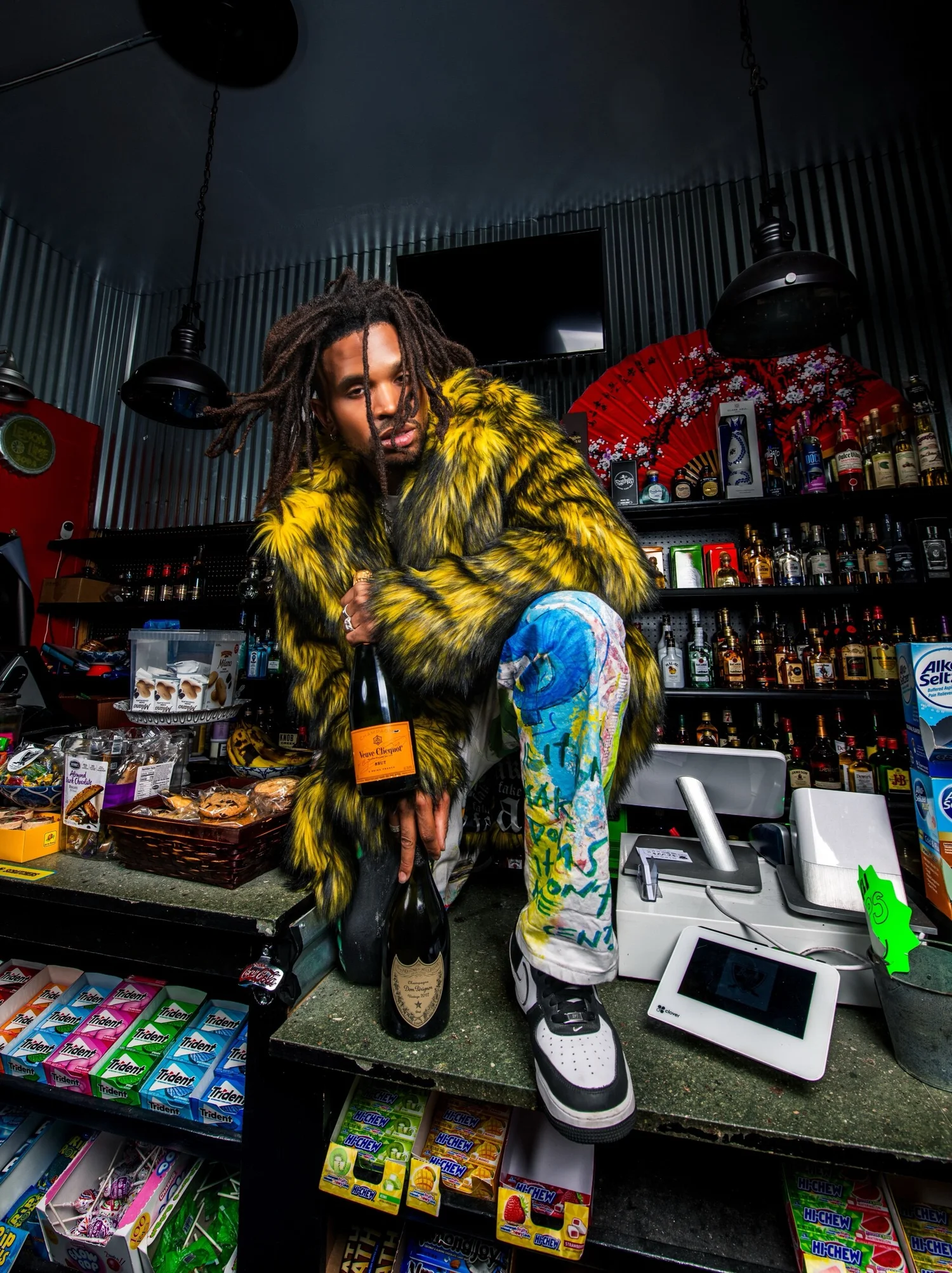 Yellow Faux Fur | Matt Sarafa — MATT SARAFA