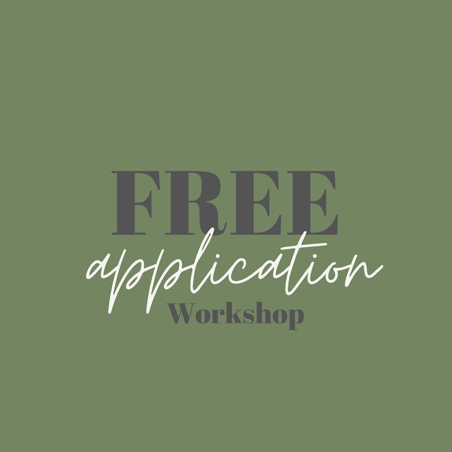 💥💥APPLICATION SUPPORT 

Do you feel stuck when it comes to writing your application? Does your confidence drop to zero when walking into an interview? 

I&rsquo;ve got your back! 🌟

I announced in my stories last week that I am hosting a free webi