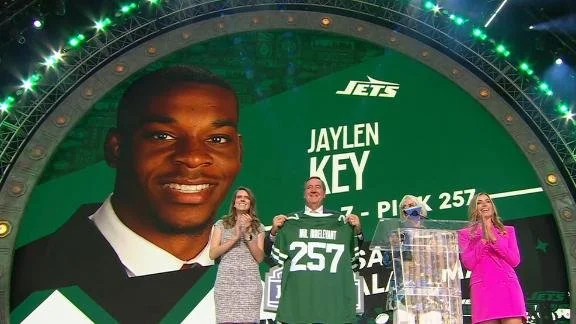 Alabama's Jaylen Key is 2024 Mr. Irrelevant 