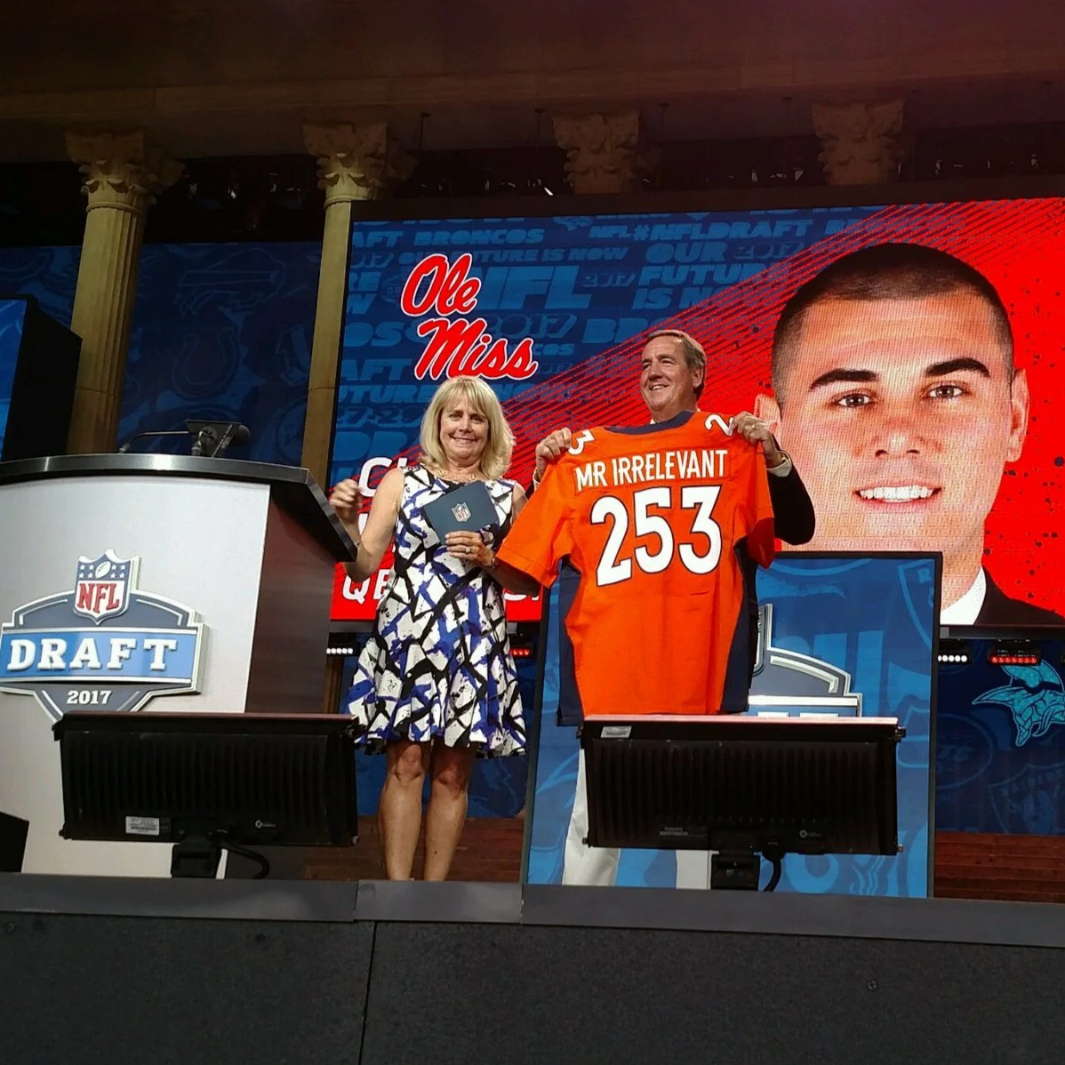 With Broncos in line to pick last in NFL draft, more Mr. Irrelevant frivolity awaits