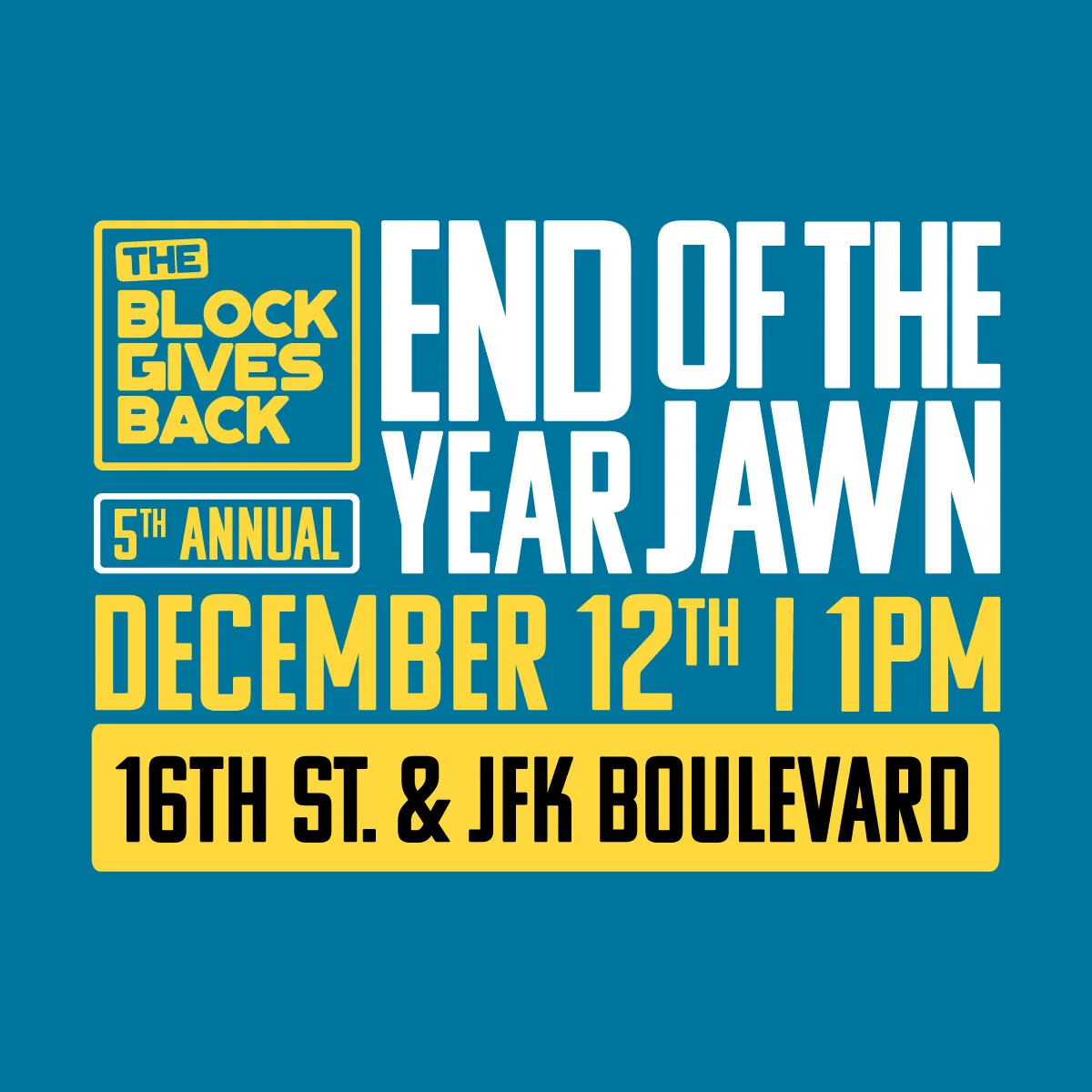 5th Annual End Of The Year Jawn